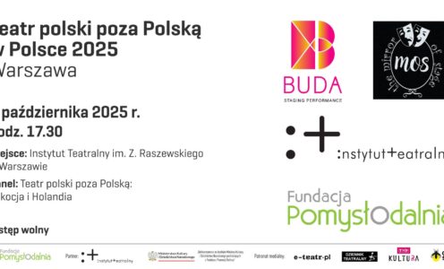 Październik z Fundacją Pomysłodalnia czyli Teatr polski poza Polską: panel dyskusyjny w Instytucie Teatralnym