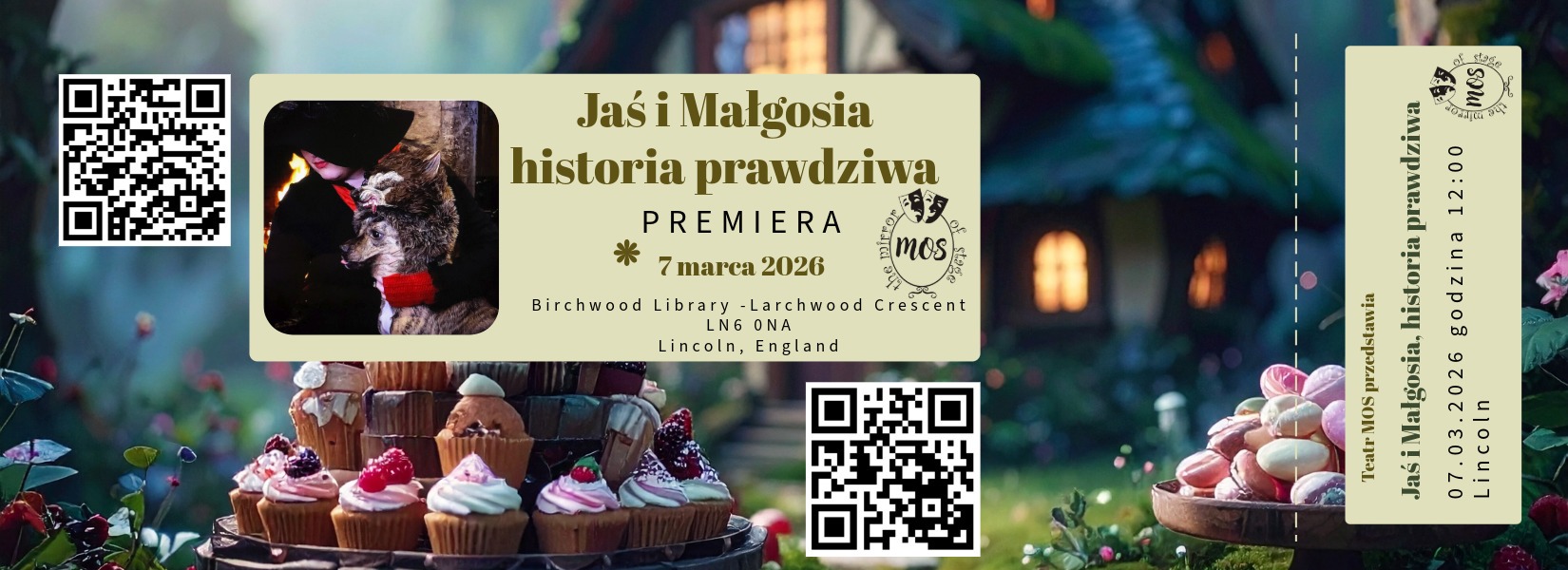 „Jaś i Małgosia, historia prawdziwa” – spektakl w Edynburgu i Lincoln, Emito.net