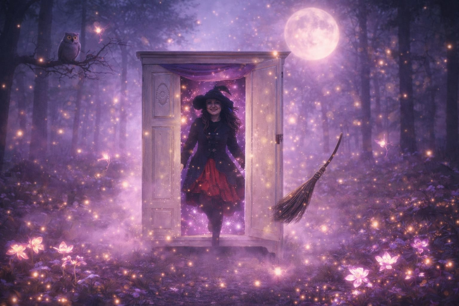 „Jaś i Małgosia, historia prawdziwa”, MyPolska.UK, Czarownica i Kot