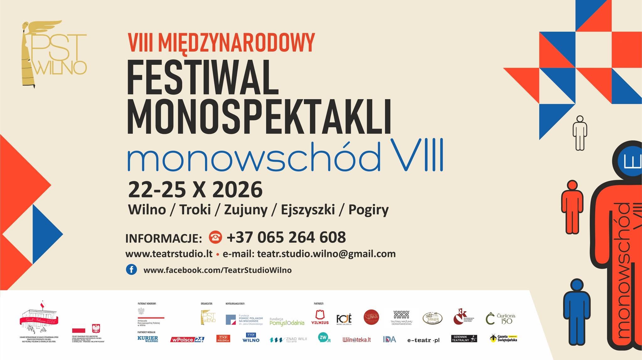 VIII Międzynarodowy Festiwal Monospektaklu „MONOWschód”
